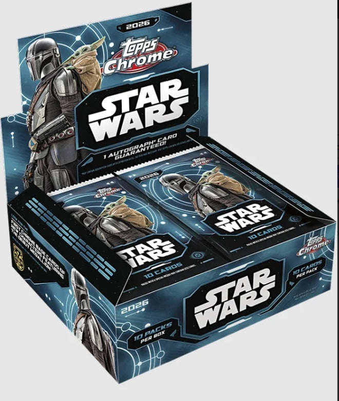 2026 Star Wars Chrome Hobby Box